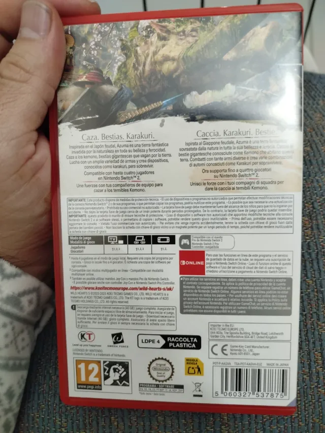 Wild Hearts Nintendo Switch