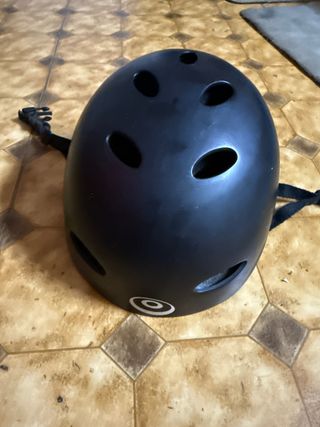 Casco Negro Skate BMX Scooter Bici