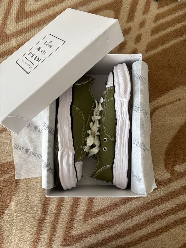 Maison Mihara Yasuhiro Zapatillas Verdes