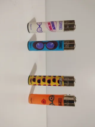 Lotto n11 • Accendini Clipper Set 4 Pezzi