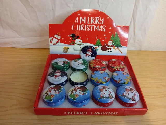 Velas Navideñas Decorativas