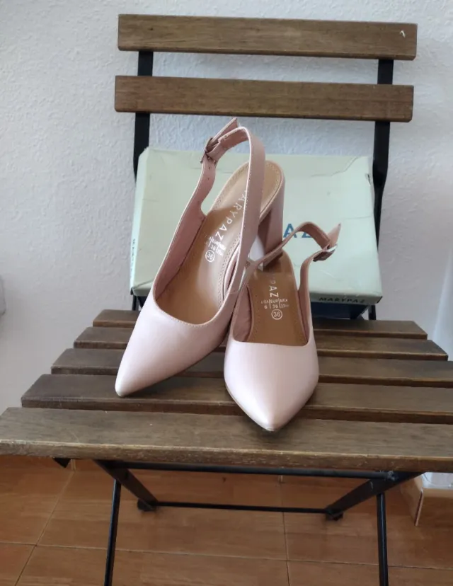 Zapatos Marypaz Talla 36 color Nude