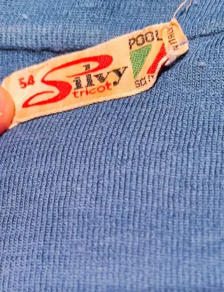 Sottogiacca Silvy Tricot Blu/Teal