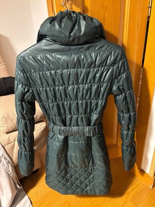 Abrigo acolchado Sfera verde