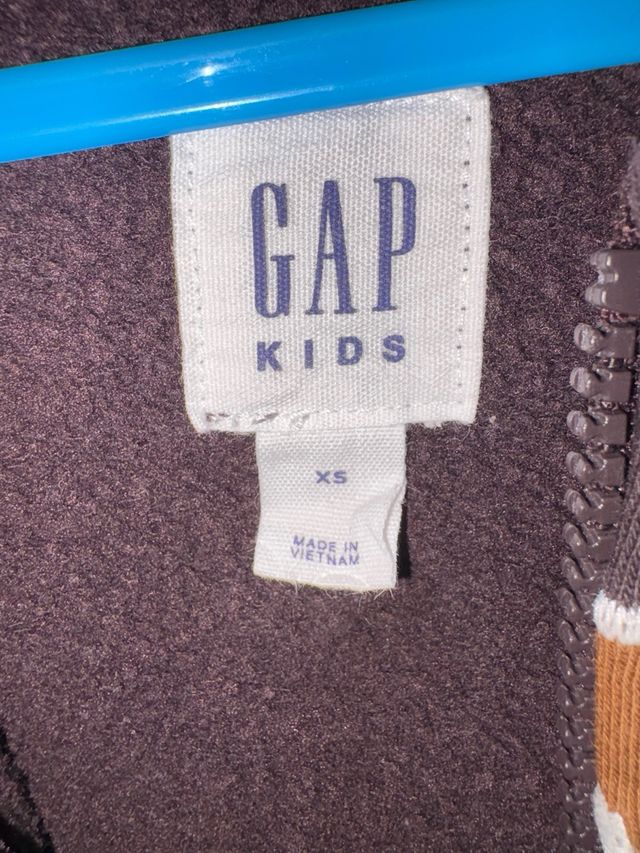 Sudadera Gap niño cremallera talla XS (110 cm)