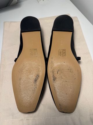 Bailarinas Parfois Piel Negras Talla 38