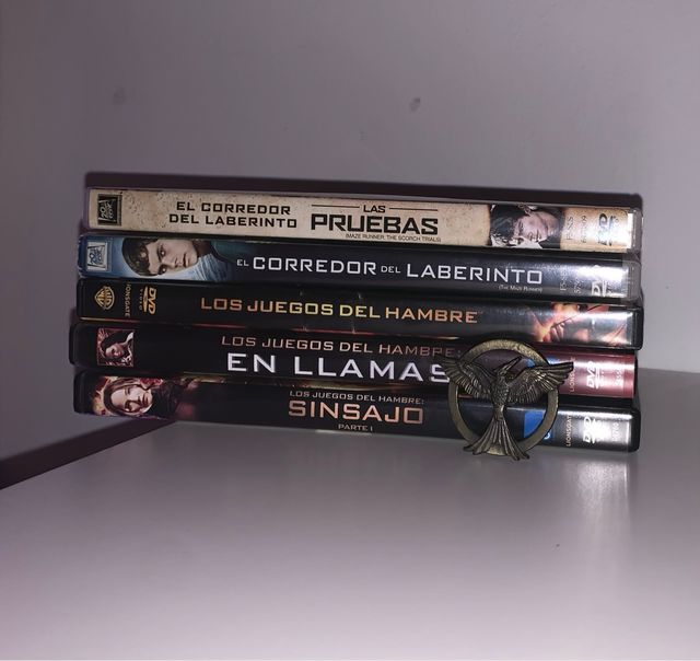 Pack DVDs Los Juegos del Hambre+Corredor Laberinto