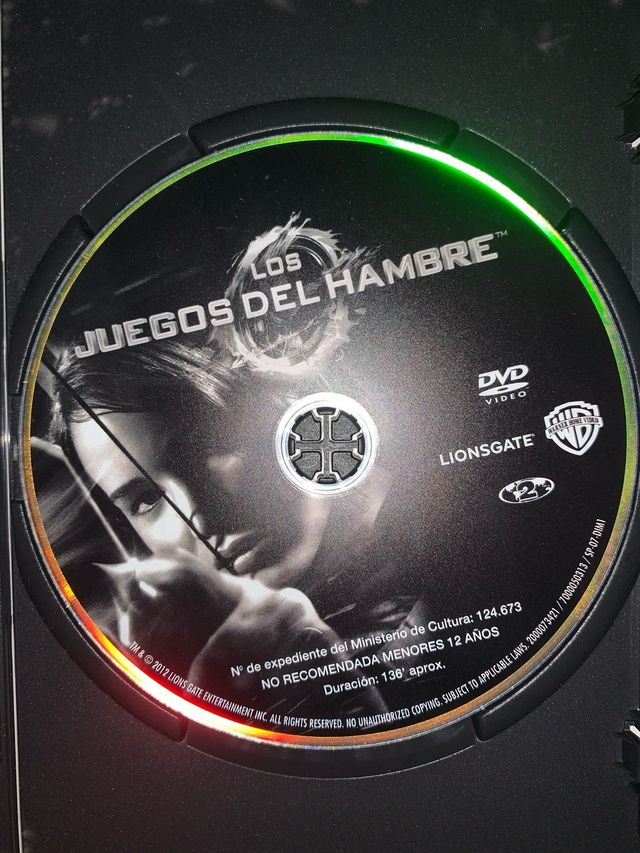 Pack DVDs Los Juegos del Hambre+Corredor Laberinto