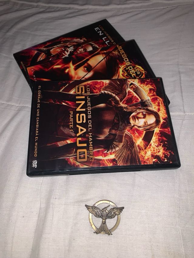 Pack DVDs Los Juegos del Hambre+Corredor Laberinto