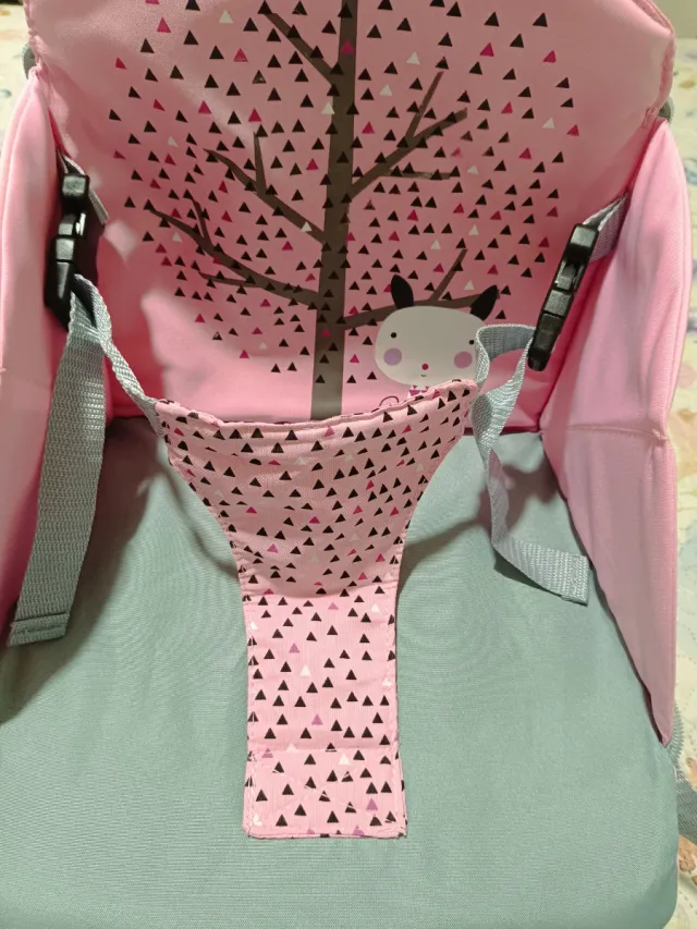 Trona portátil infantil Asalvo rosa