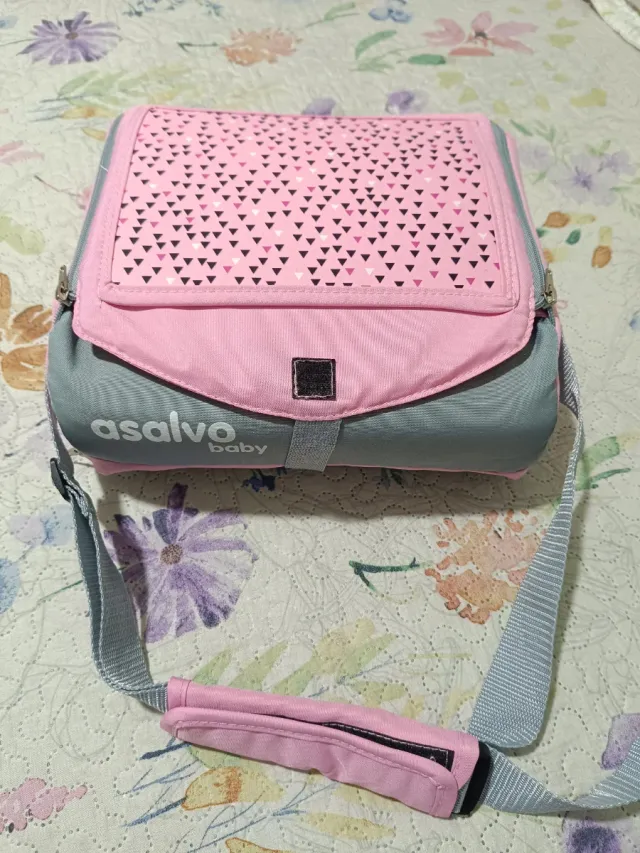 Trona portátil infantil Asalvo rosa