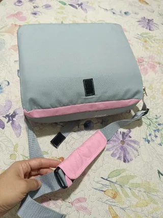 Trona portátil infantil Asalvo rosa