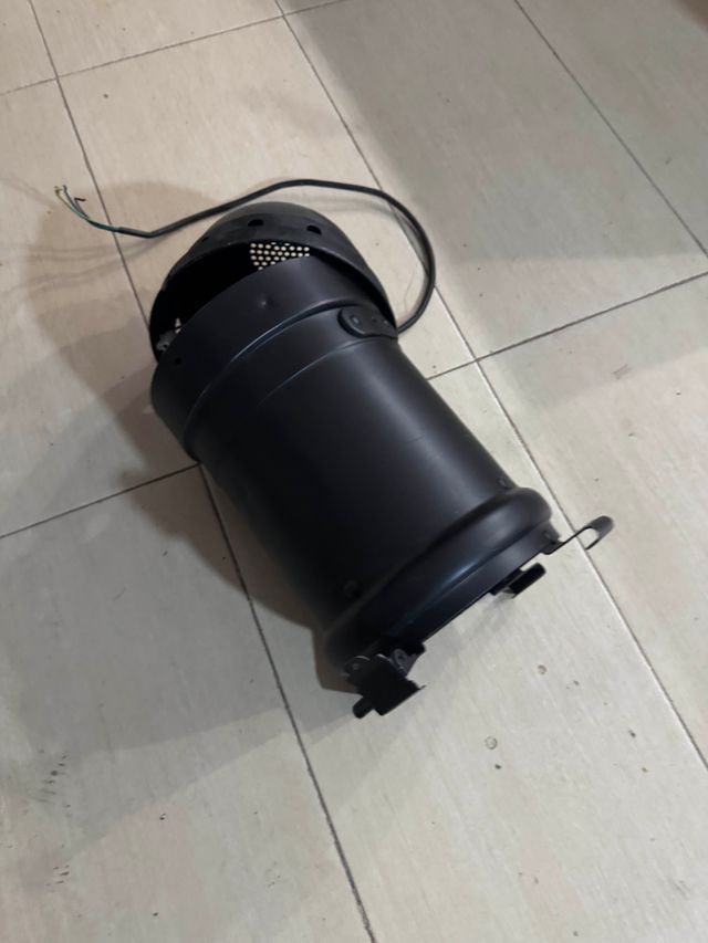 4 Focos Cine Downlight Negro