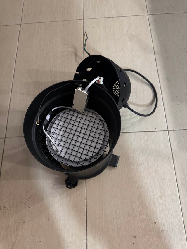 4 Focos Cine Downlight Negro