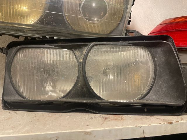 Faro Coche Doble Óptica Sin Tulipa e36