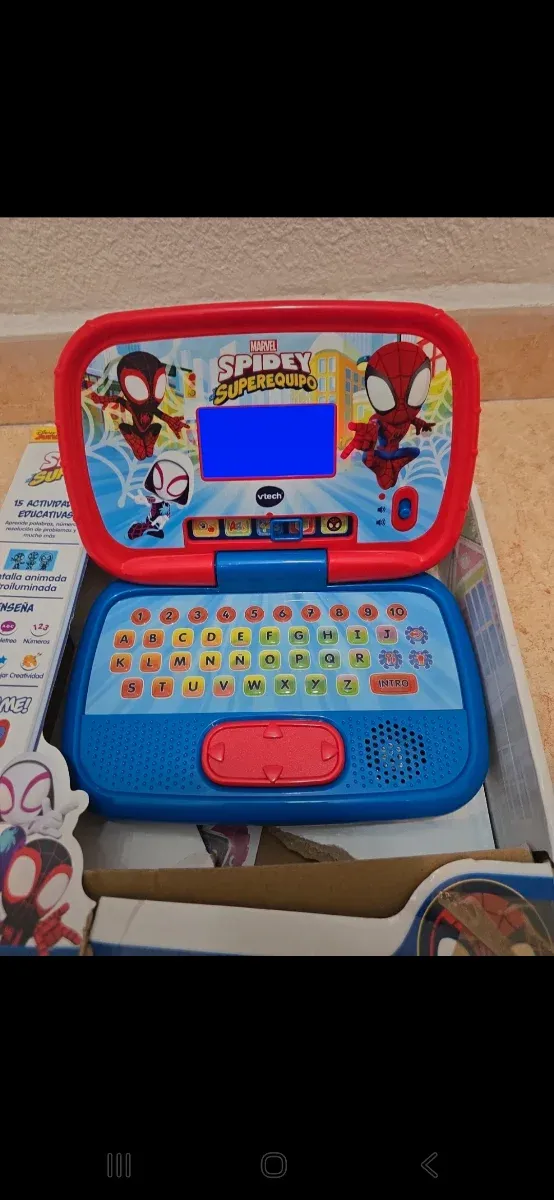 Portátil Educativo VTech Spidey y su Superequipo