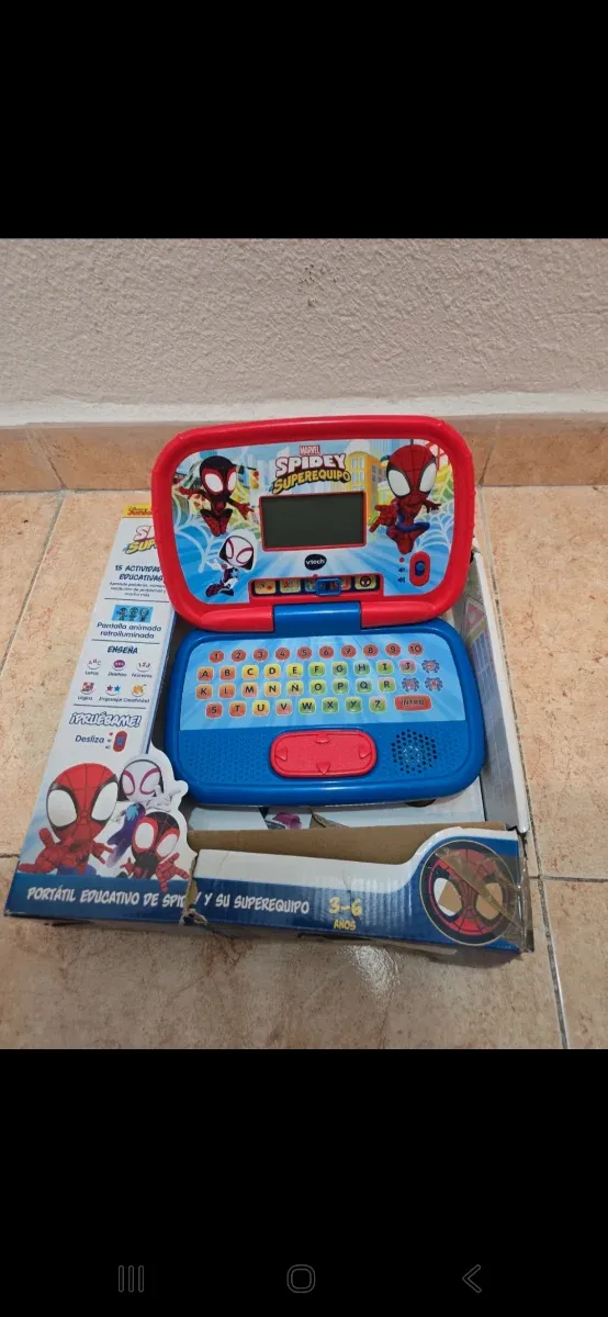 Portátil Educativo VTech Spidey y su Superequipo
