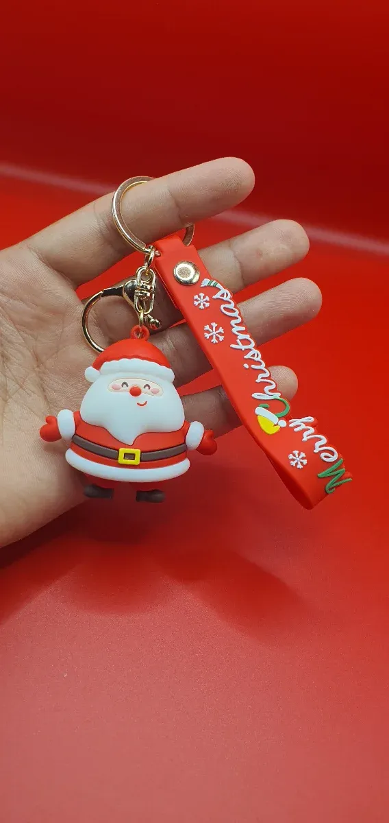 Llavero Papa Noel Navideño