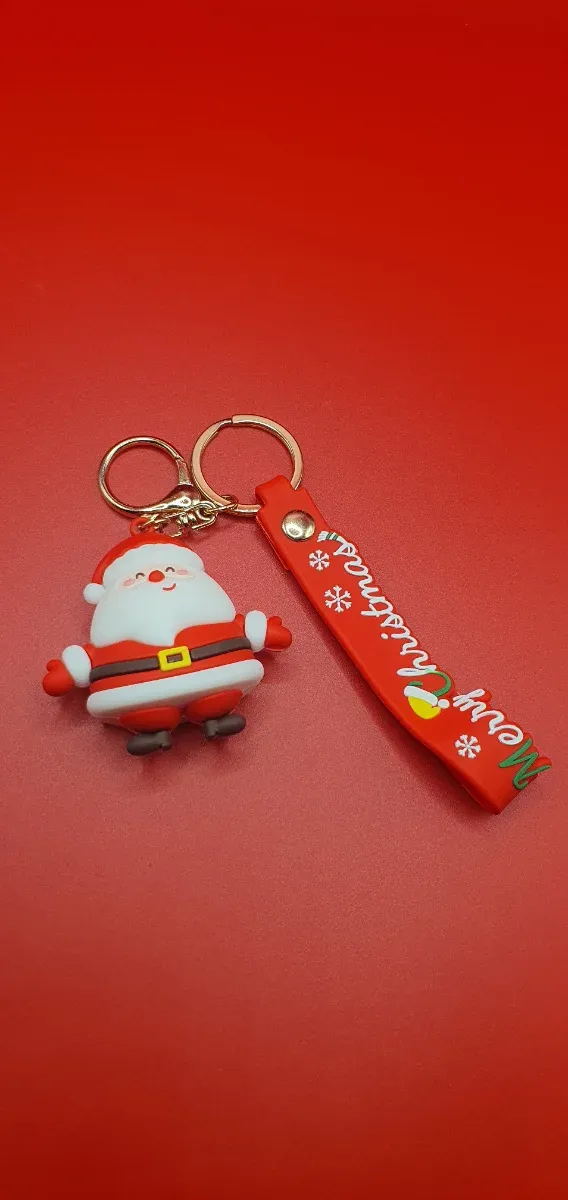 Llavero Papa Noel Navideño