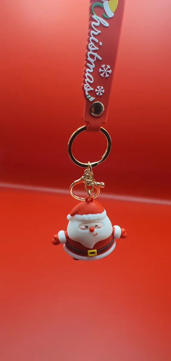 Llavero Papa Noel Navideño