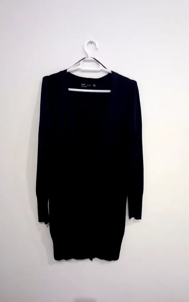 Chaqueta Zara azul marino talla L