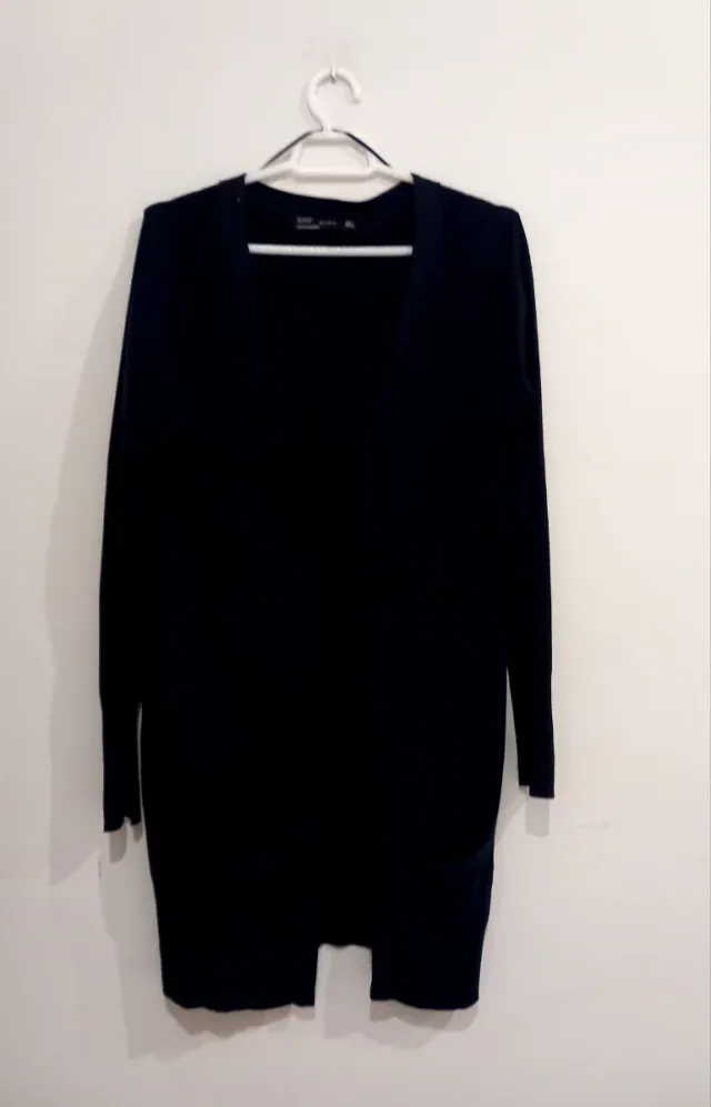 Chaqueta Zara azul marino talla L