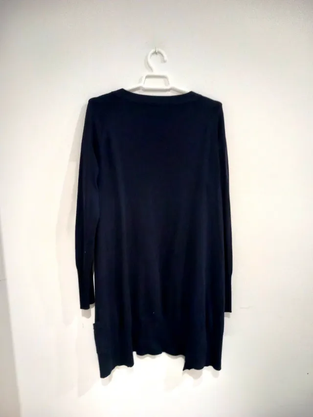 Chaqueta Zara azul marino talla L