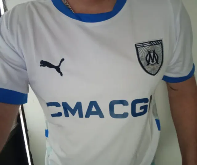 Camiseta Fútbol Marsella Talla L Puma