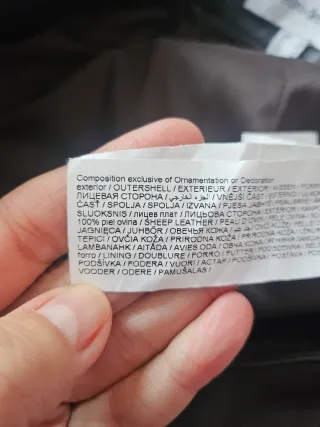 Falda piel Pedro del Hierro marrón