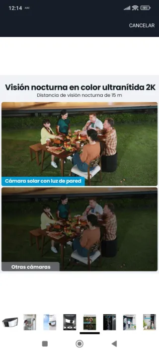 Cámara Vigilancia Exterior IoGeek Solar