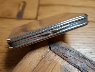 Scatola vintage argento 800