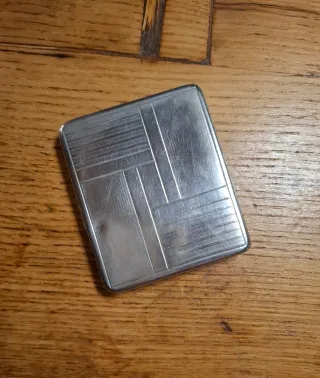 Scatola vintage argento 800