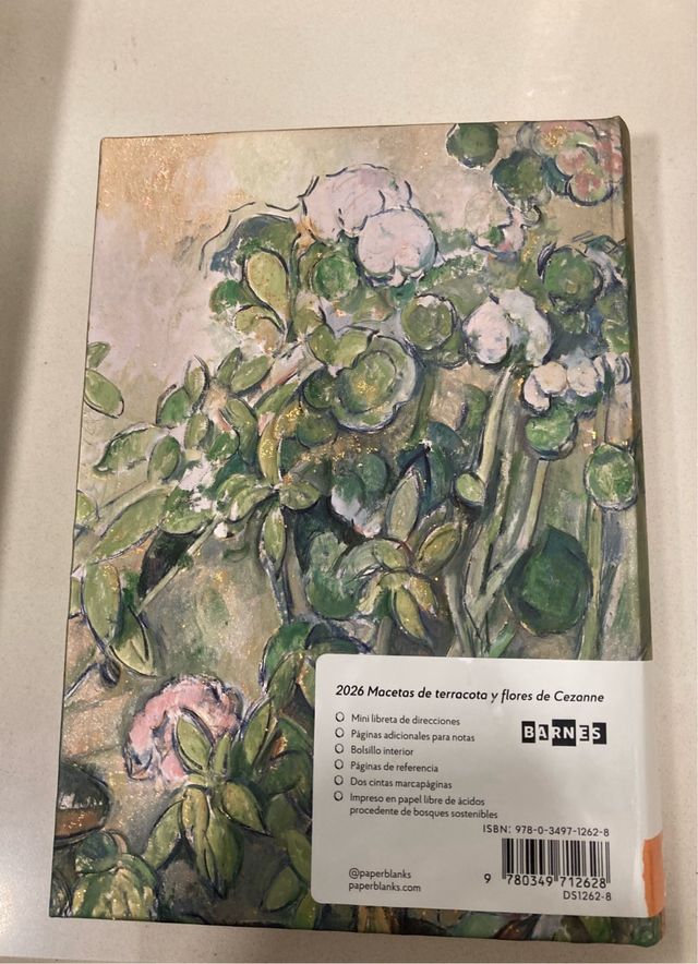 Agenda Paperblanks 2026 Flores