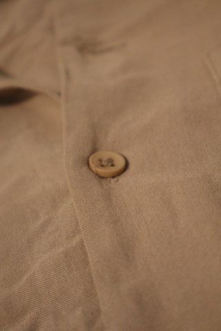 Camisa cropped Lefties beige talla M