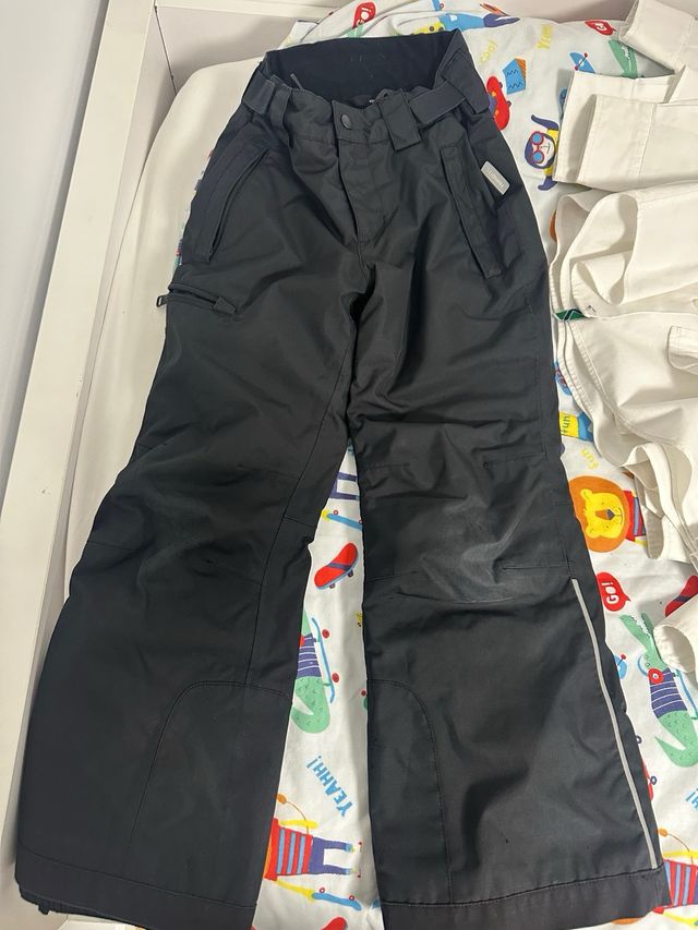 Pantalón de esquí Reima negro 122 cm