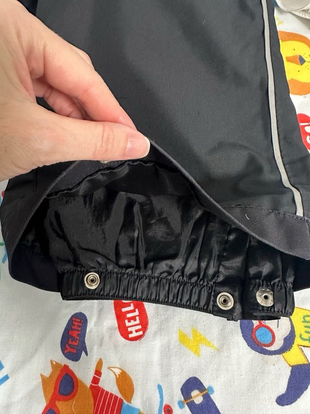 Pantalón de esquí Reima negro 122 cm