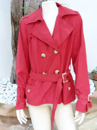 Twister Trench Rosso Donna