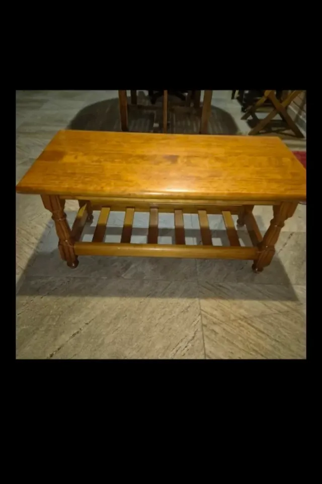 Mesa de centro de madera