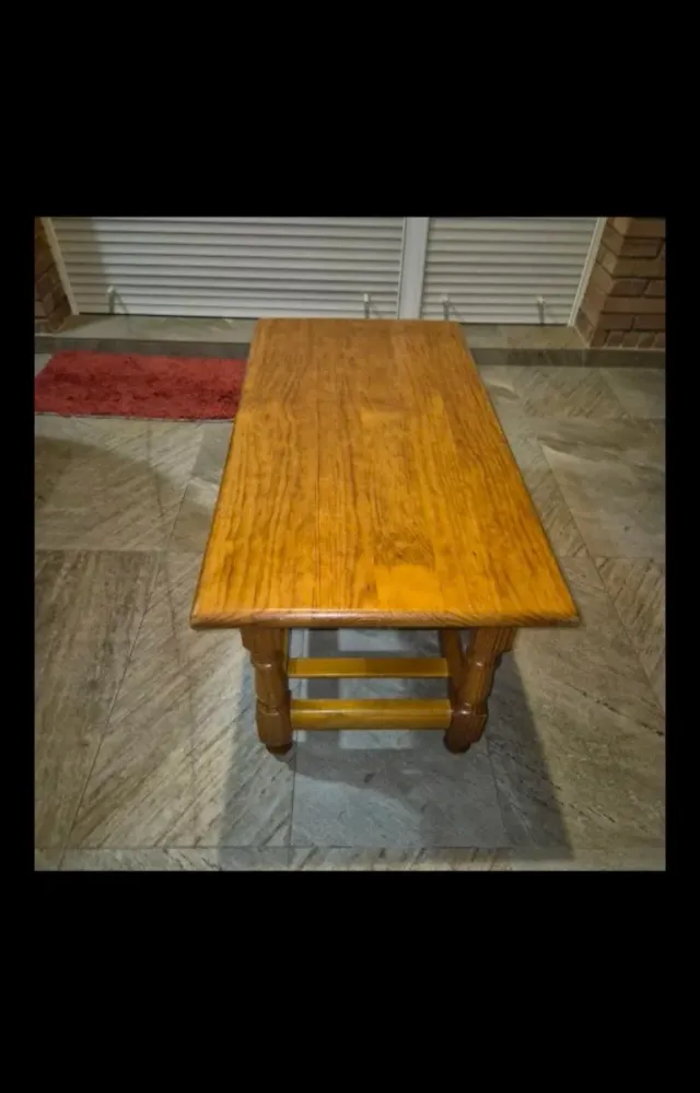 Mesa de centro de madera