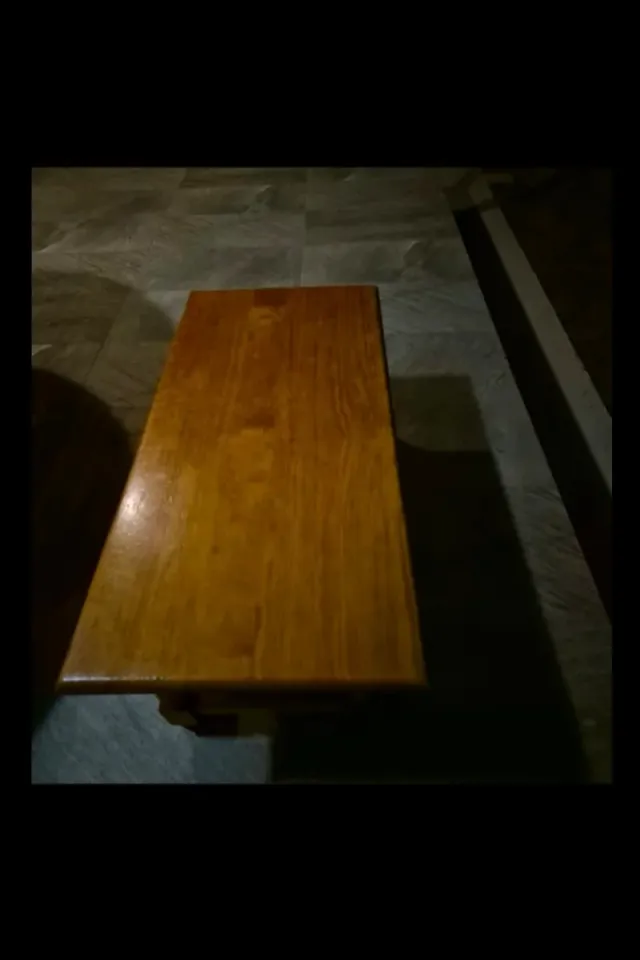 Mesa de centro de madera