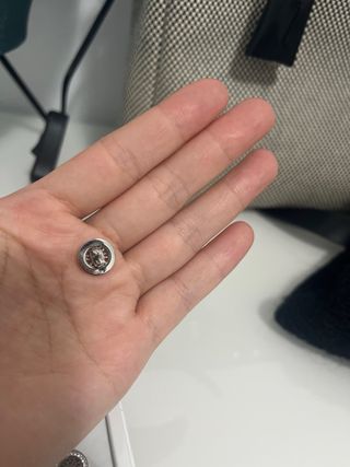 Pendientes Lotus Plata y Circonitas