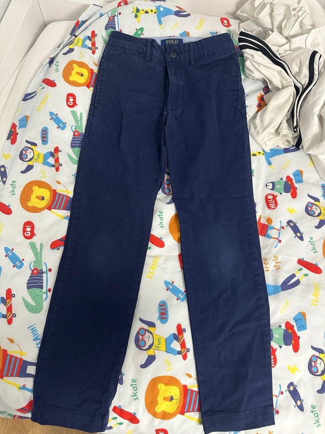 Pantalón azul Polo Ralph Lauren.talla8