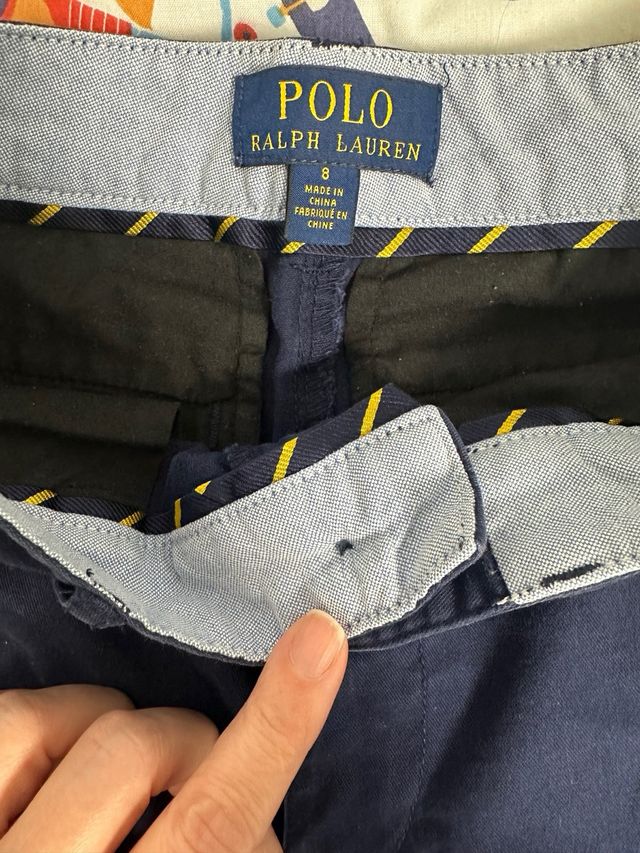Pantalón azul Polo Ralph Lauren.talla8