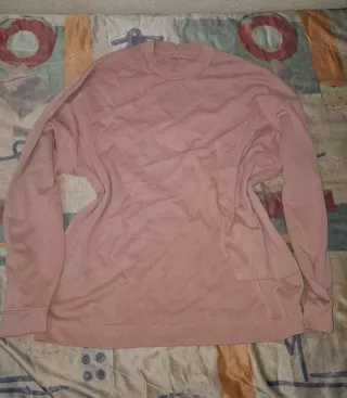 Camisa rosa manga larga