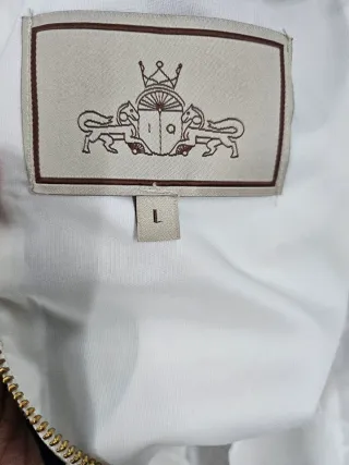 IQ Collection Vestido Lunares Beige/Negro