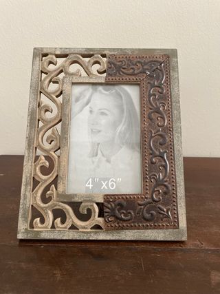 Cornice Legno e Metallo 4x6