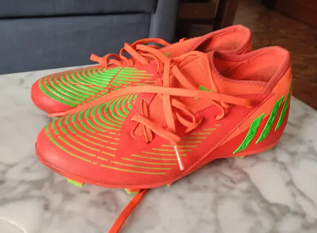 Botas de fútbol Adidas Naranja y Verde