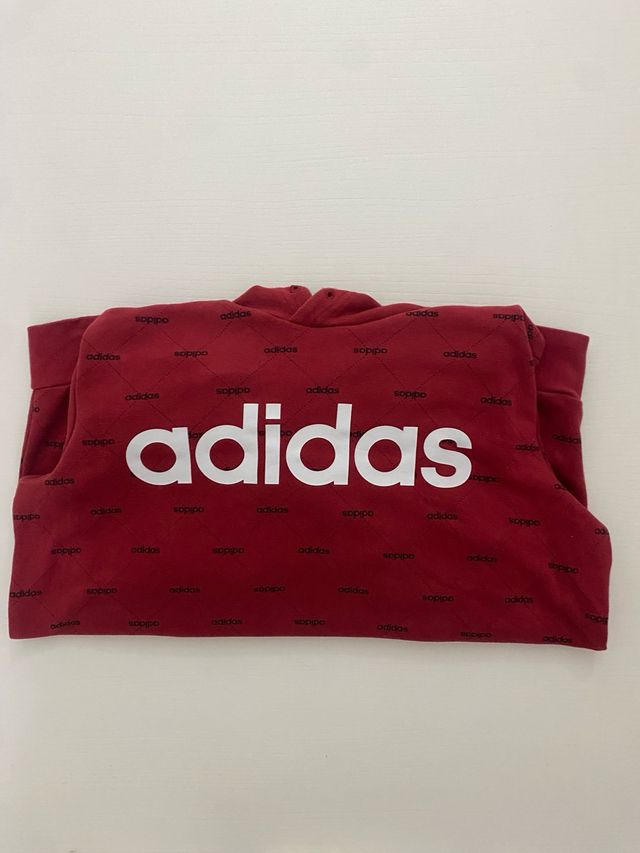 Sudadera Adidas Roja Talla M