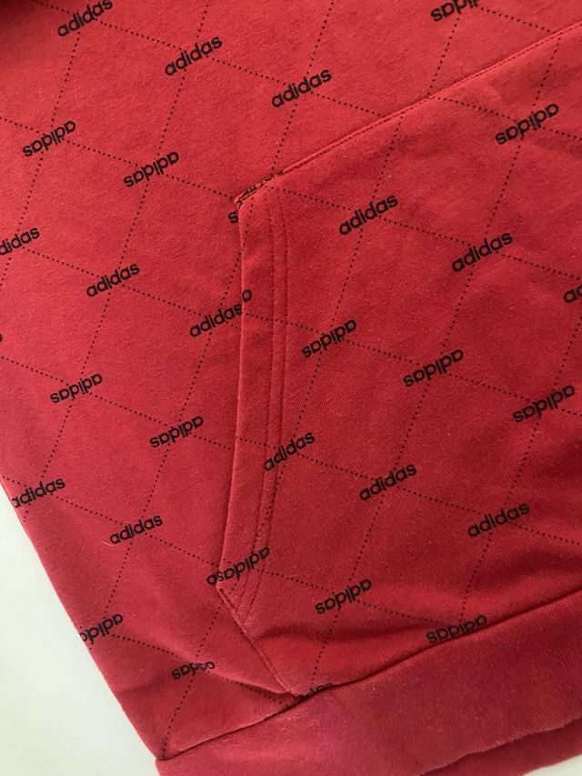Sudadera Adidas Roja Talla M