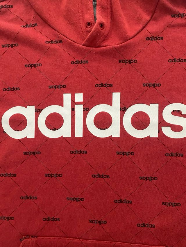 Sudadera Adidas Roja Talla M